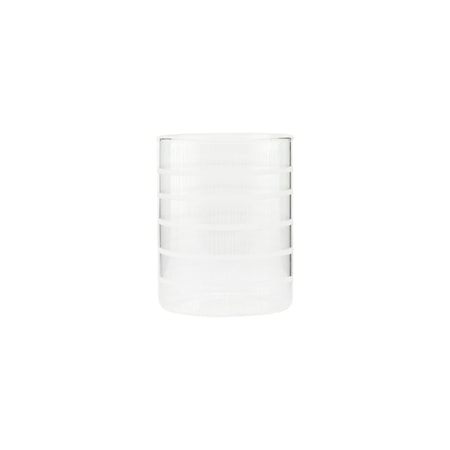 Fyrfadsstage Breeze Klar 11 cm