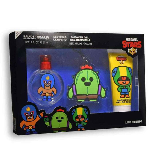 Parfume sæt til børn Cartoon Brawl Stars Friends 3 Dele