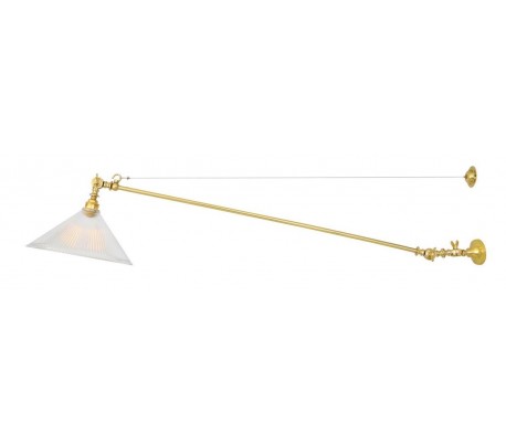 Nyx Væglampe H24 - 112 cm 1 x E27 - Poleret messing