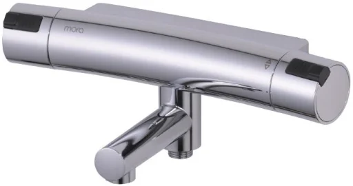 Mora MMIX T5 kar-/brusebatteri, krom