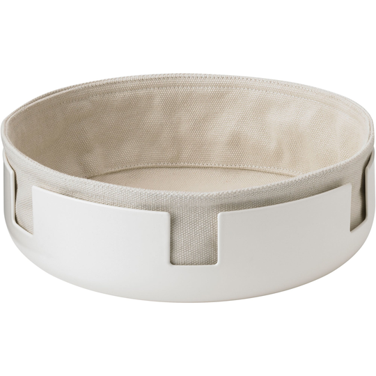 Stelton Luna brødkurv, 21 cm, soft white