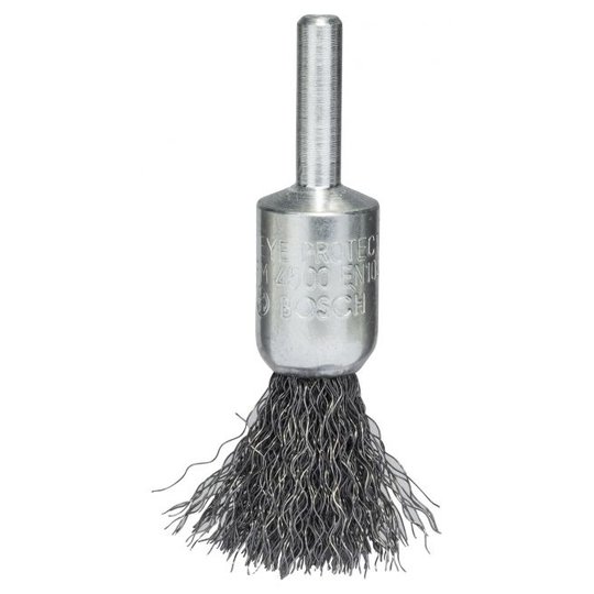 Bosch Penselbørste Bølget 15mm Stål 6mm - 2608622114