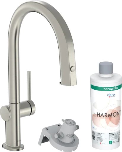 Hansgrohe Aqittura M91 køkkenarmatur, udtræk, rustfrit stål