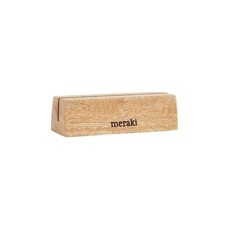 Kortholder Træ 12x3,5 cm