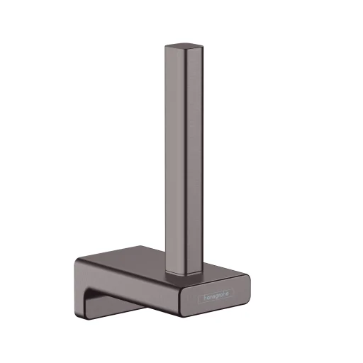 Hansgrohe AddStoris reserve toiletpapirholder, børstet sort krom