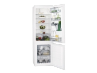 AEG ÖKO_SANTO SCE618E5TS - Køleskab/fryser - bund-fryser - til indbygning - niche - bredde: 56 cm - dybde: 55 cm - højde: 178 cm - 251 liter - Klasse E - hvid