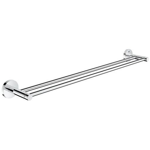 Grohe Essentials håndklædestang, dobbelt, 60 cm, krom