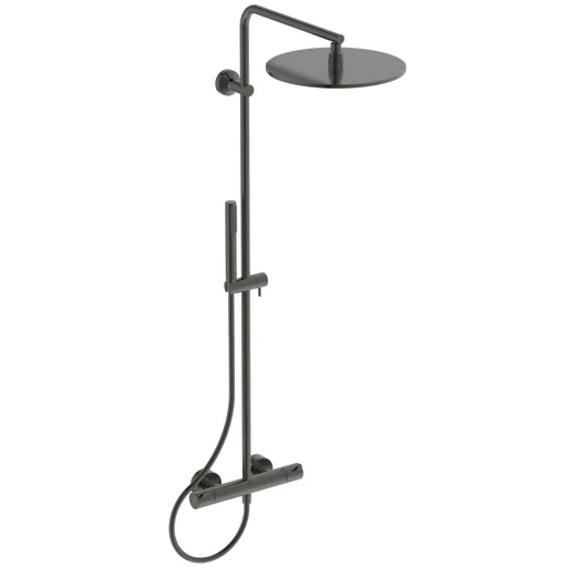 Ideal Standard Idealrain Luxe T125 brusesystem, antracitgrå