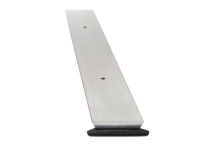 Unidrain HighLine Custom - Linje komplet rustfrit stål: L700mm H10mm til afløbsarmatur