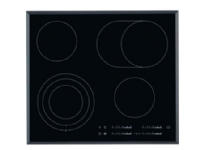 AEG HK654070FB - Keramisk kogeplade - 4 plader - Niche - bredde: 56 cm - dybde: 49 cm - med facetteret frontkant