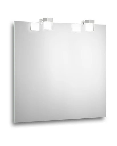 Gustavsberg Artic Spejl m/Belysning 80x65 cm