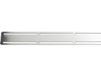 Unidrain rist i 3 mm massiv AISI 304 rustfri stål til ClassicLine ramme - model Anniversario i længde 800 mm