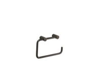 Toiletpapirholder sort krom - Toiletpapirholder sort krom
