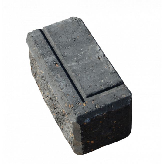 RBR Lock Block Hjørne - 15x30x15 - Koks - Knæk Støttemur