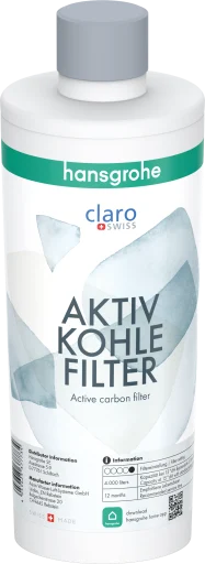 Hansgrohe filterpatron, Aktivt kul