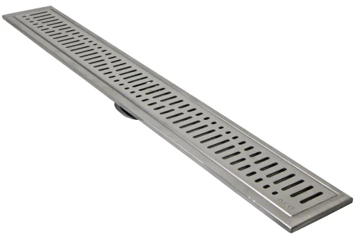 ACO Showerdrain afløbsarmatur og Wave rist, 985 mm, fritliggende
