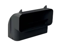 Bosch HEZ9VDSB3 Flat duct, 90 °, juodas