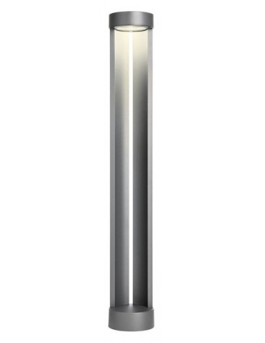 ZEUS Bedlampe i aluminium og glas H75 cm 1 x 11,5W COB LED - Mat mørkegrå
