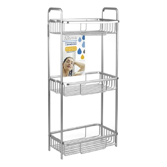 Badeværelse reol Confortime Alluma 3 Hylder (29 X 18 x 65,5 cm)