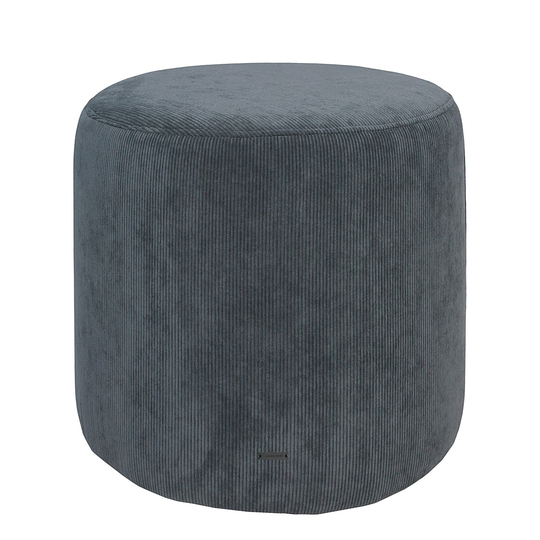 SINNERUP Fløjl høj puf H38 cm (GRÅ, ONESIZE)
