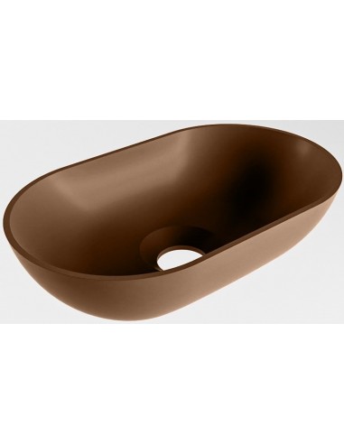 POOLE håndvask 30 x 18 cm Solid surface - Rust