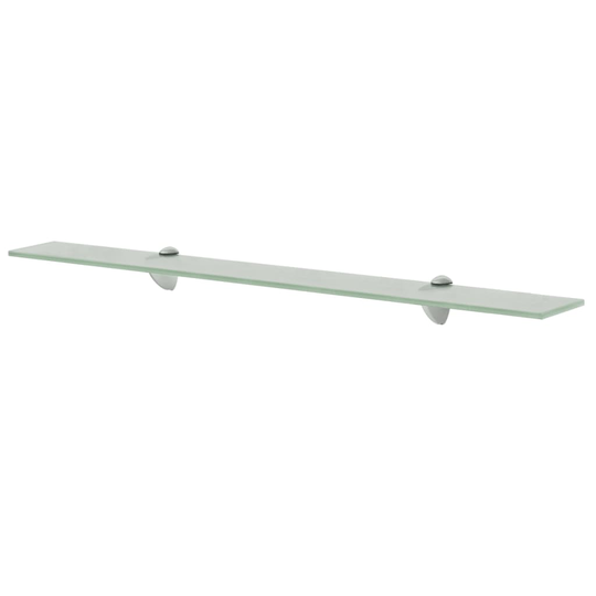 243799 vidaXL svævende hylde i glas 80x20 cm 8 mm