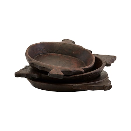 Bakker Parat Brun, Ass. størrelser L48 cm, B35 cm, H5 cm