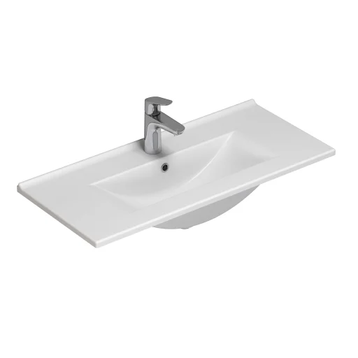 Dansani Amber mini porcelænsvask, 81 cm