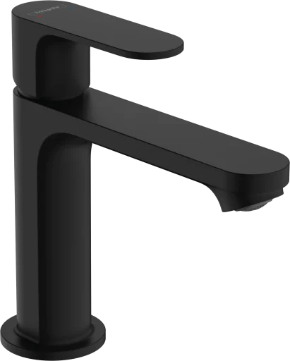 Hansgrohe Rebris S 110 vandhane m/løft-op bundventil, mat sort