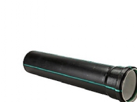 Quiet afløbsrør ø75mm - 75x250mm lyddæmpende afløbsrør med 1 muffe