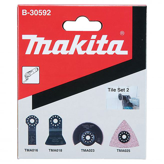 Makita Flise Sæt 1 4stk(B-67496) - B-30592