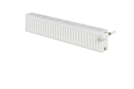 Stelrad Compact All In Plinth Tredobbeltplade Radiator 20 x 120 cm - 9 m²