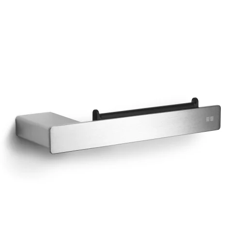 Unidrain Reframe Toiletrulleholder, Børstet stål