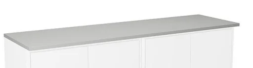 Gustavsberg Graphic Topplade m/Belysning 120x36 cm, Grå