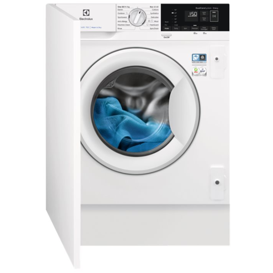 Electrolux EW7F5247A4 - Integrerbar vaske/tørremaskine