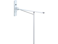 Pressalit Care toiletstøtte 864 mm højderegulerbar og med ben