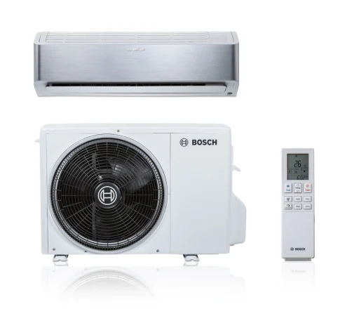 Bosch Climate 8101i-SET 65 HE luft/luft varmepumpesæt, sølv