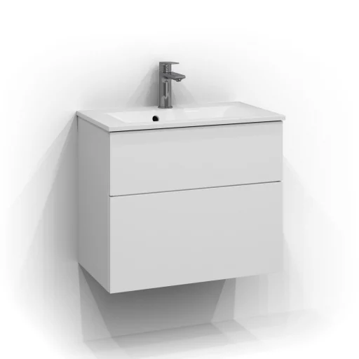 Svedbergs Forma underskab 60x35 cm, skuffer, hvid