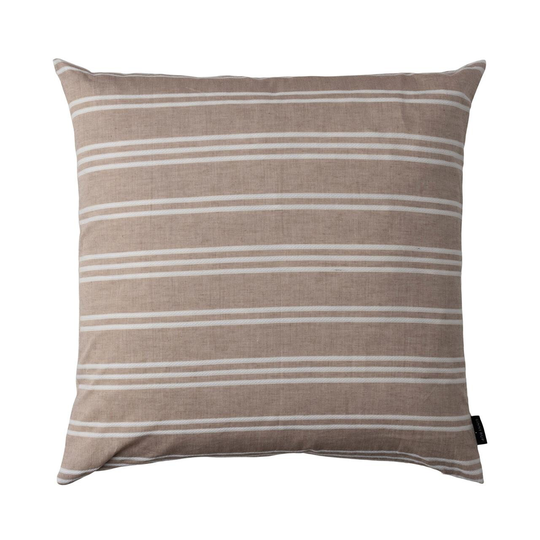 SINNERUP Stripe double pude (BEIGE, 45X45)