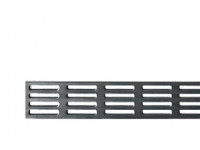 Unidrain rist i 3 mm massiv AISI 304 rustfri stål til ClassicLine ramme - model Stripe i længde 900 mm