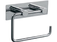 Pressalit papirholder rf. - Toiletpapirholder m/bagplade, rustfri stål
