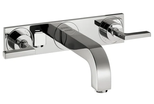 Axor Citterio 3-huls vandhane med vingegreb, indbygning, 226 mm, krom