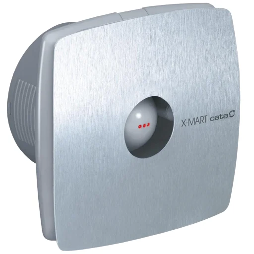 Cata X-Mart 10 Ventilator med hygrostat & timer Ø100 mm, Rustfrit stål