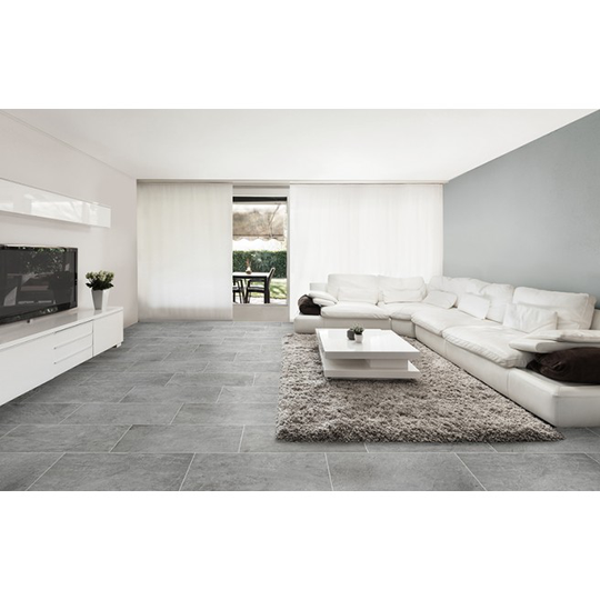 Evolution Grey Sokkel 7x30x0,7cm - gulvflise