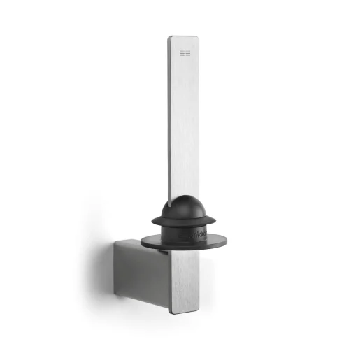 Unidrain Reframe Reserve Toiletrulleholder, Børstet stål