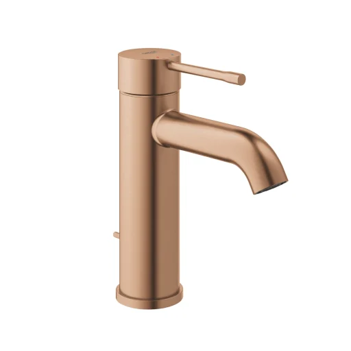 Grohe Essence S-Size håndvaskarmatur m/bundventil, børstet warm sunset
