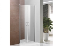 LUND BRUSEDØRER 90X190 CM. KLART GLAS