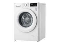 LG F14WM8LN0E - Vaskemaskine - bredde: 60 cm - dybde: 56.5 cm - højde: 85 cm - frontbetjening - 59 liter - 8 kg - 1400 rpm - hvid