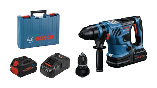 Bosch borehammer GBH 18V-34 C, 2 x ProCORE 18 V/8,0 Ah