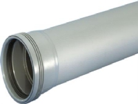Wavin PP rør med muffe Ø 32 mm 250 mm lysgrå